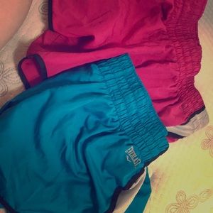 Two pairs of XL everlast shorts